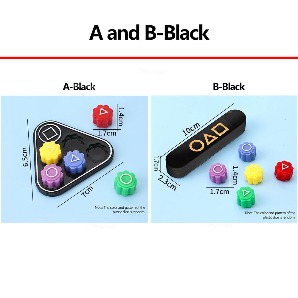 Newest Hot Stone Catching Toy Folk Game Sets Plastic Dice Family Party Game Props Improve Hand-eye Coordination Kids Toys