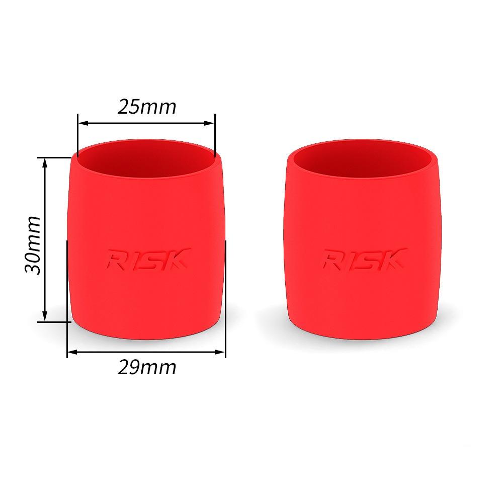2PCS Easy Fixing Bicycle Handlebar Strap Fixing Ring Silicone Fixing Band Road Bike