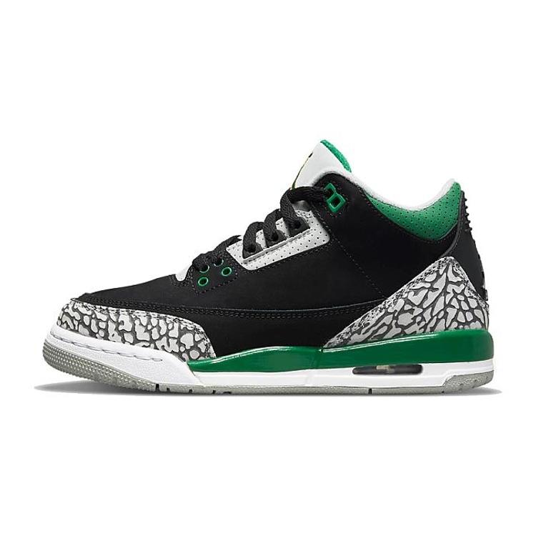 

Кроссовки Jordan 3 Retro Pine Green (GS)(398614-030) 40