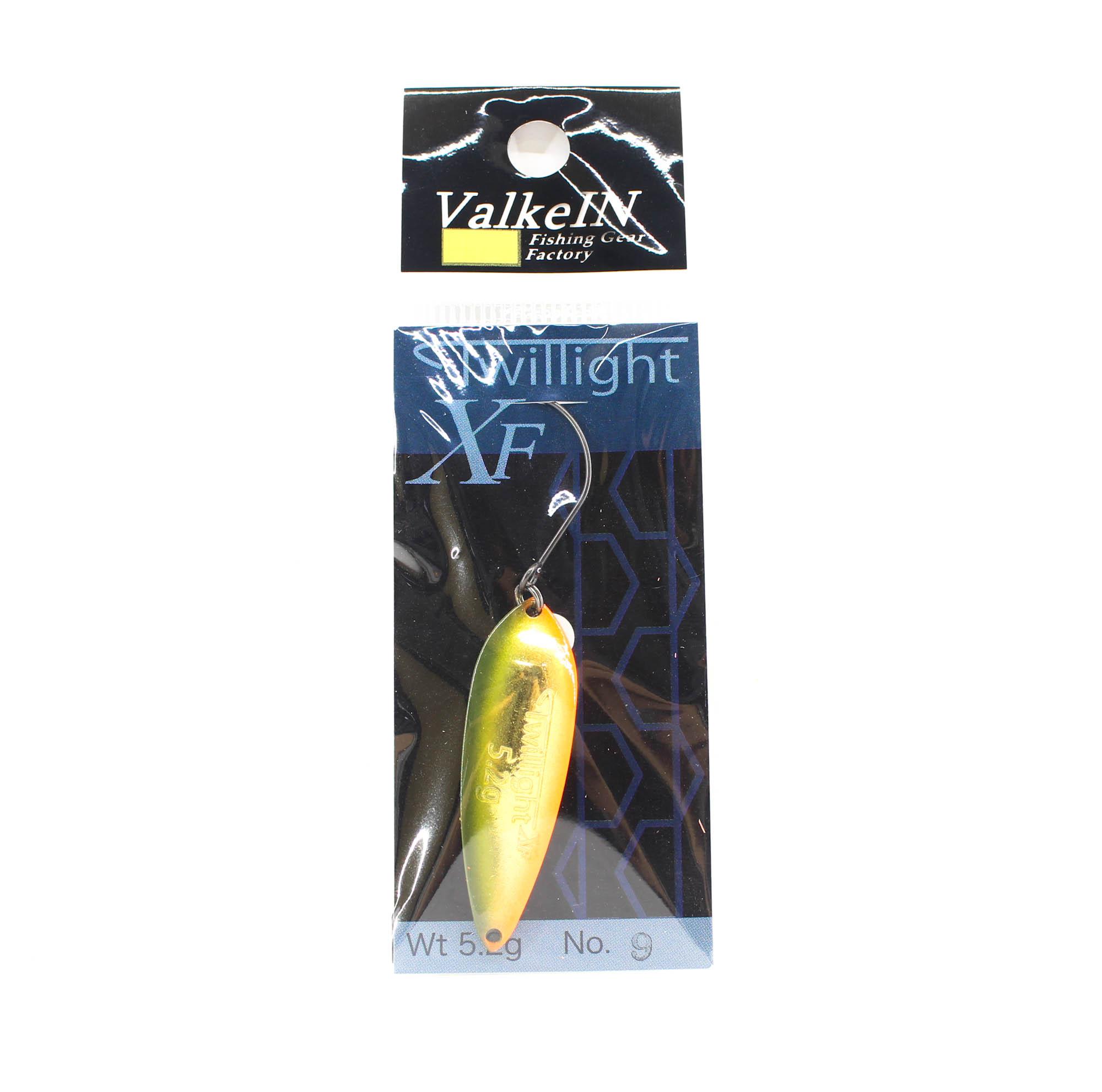 

Valkein Spoon Twilight XF 5.2 grams Sinking Lure No.9 (8404)