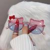 Gradient Girls UV Resistant, BaBy SunglaSSeS, Cute Cartoon SunShadeS, Children's Glasses