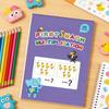 Preschool Multiplication Introduction Workbook, 32 Pages Kids First Math Activity Book, Early Arithmetic Learning Tool