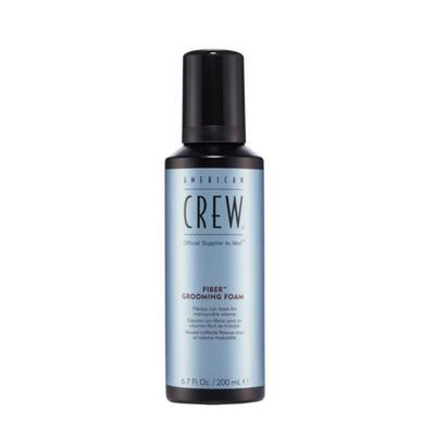 Styling Mousse - AMERICAN CREW - Fiber Grooming Foam - 200ml - Adjustable Volume - For Men