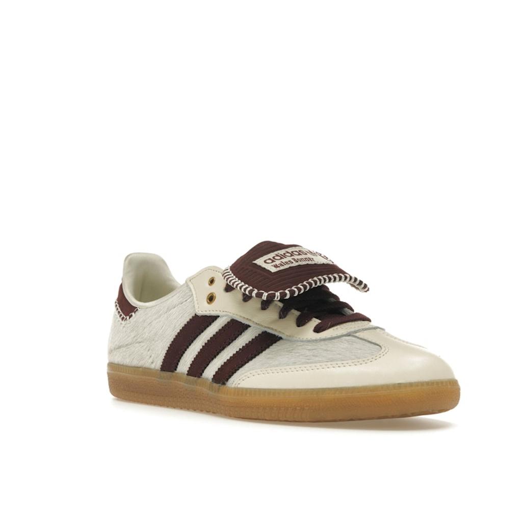 Adidas Wales Bonner X Samba Pony Cream White Unisex Sneakers Mystery-Brown IE0586