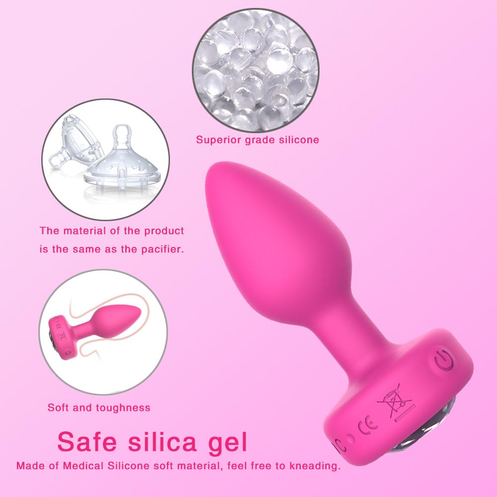 Anal Vibrator Wireless Remote Control Butt Plug Men Prostate Massager Female Vagina Masturbator for Adult Sex Toys Women Men Gay