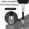 High-Magnetic Screwdriver Drill Bit Set, Anti-Slip Magnetic Electric Screwdriver Set,Strong Magnetic Durability Screwdriver Drill Bit Set, magnetic