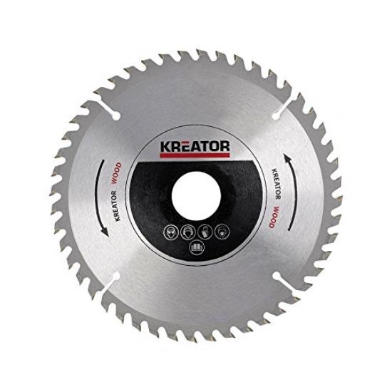 KREATOR KRT020303-Sierra – Holzstichsägeblatt, 160 Mm, 24 Zähne, Für 20 Mm Aufnahme