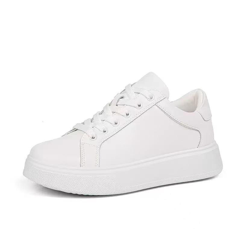 

Размеры 34-45 Высококачественная мужская обувь Натуральная кожа Спортивные Повседневные Белые Кроссовки Дышащие Мужские Zapatos De Hombre 36 белый