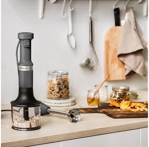 Погружной блендер KitchenAid 5KHBV83EDG dunkelgrau