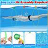 Pool Diving Swim Thru Rings Toys for Kids High Stability No Assembly Required Pool Toy Swim Hoops Underwater Swim Thru Diving Ring Water Training