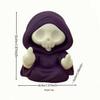 Creative Cute Ghost Resin Figurine: Middle Finger Halloween Decoration