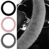 36-39cm Plush Steer Wheel Cover Warm Auto Interior Decor Universal Car Steering Wheel Cover  Winter