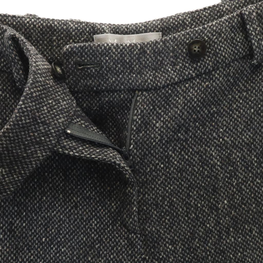 MAX MARA Wool silk blend Long pants 38 gray Women Used