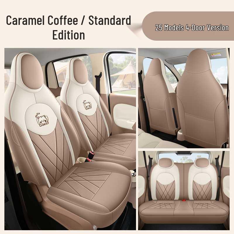 Seat Covers for Wuling Hongguang Mini 4th Gen: Four-Door MiniEV Macaron Edition Car Decoration