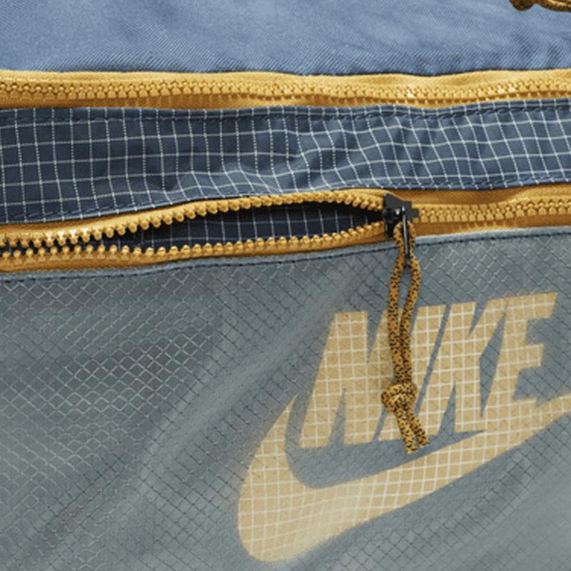 Nike Nylon Fabric Crossbody Bag, Fanny Pack Regular Unisex Dark Blue Casual CV1411-410