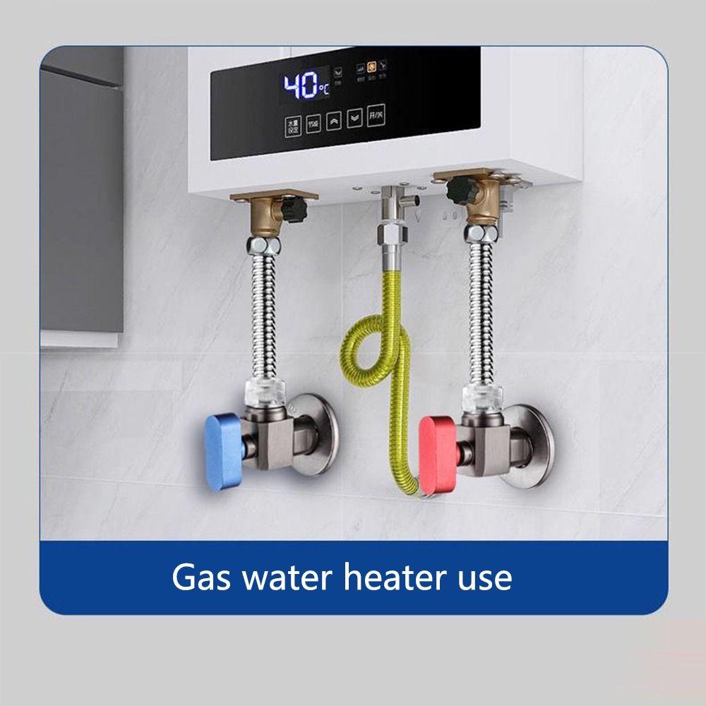 Hot and Cold Water Large Flow Angle Valve Easy Install Water Flows Control Valves  Water Heater