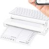 Portable Inkless Printer with Bracket Wireless   Thermal Printer Support 8.5x11inch Letter 2 to 8.5inch Width Thermal Paper