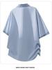 Men's Retro Faux Two-Piece Short-Sleeve Lapel T-Shirt