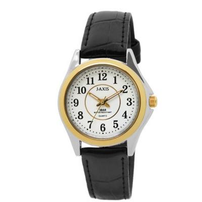 J-AXIS Women's MJL30-TW (Sun Flame) Round Watch Black Analog