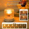 Ripple Pattern Night Light: Romantic Rotating Bedside Lamp for a Cozy Bedroom Atmosphere