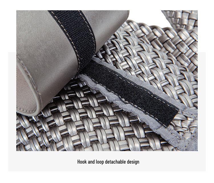 Custom Large-Capacity Woven Tote: High-End Mother-Child Bucket Bag and Underarm Basket