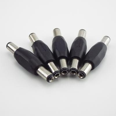 5pcs Male To Male Plug 12V DC Power Connector Jack CCTV Mounting Adaptor Socket 5.5x2.1mm