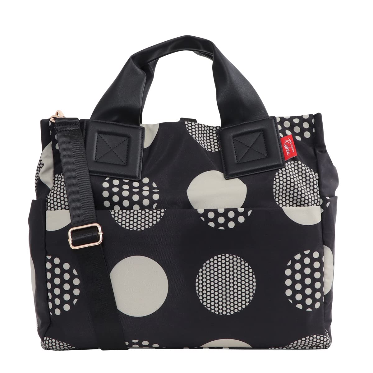 

de Tote bag for women Polka dot black [Salon Levain] RBB-663