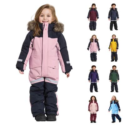 Combinaison de neige pour enfants - Combinaison une pièce isolée doublée polaire