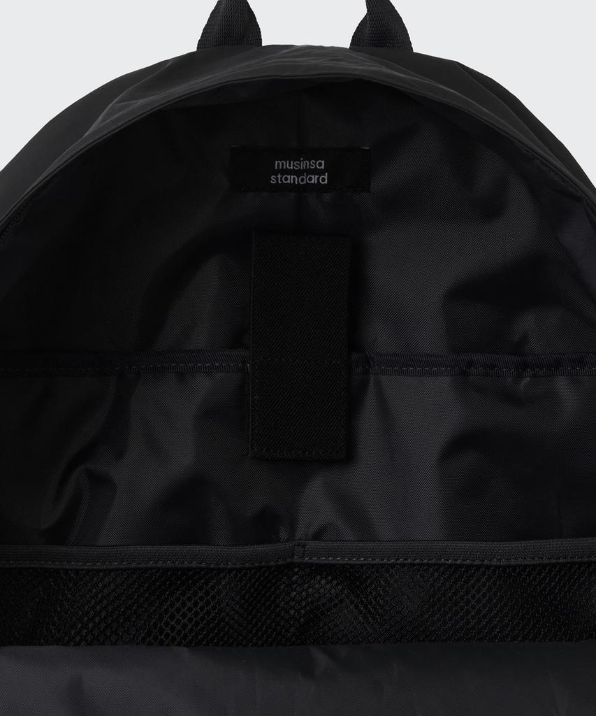 Musinsa Standard Crinkle Two-Pocket Backpack [Black]