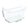 Hanging Mesh Storage Ganizer Freezer Chest Basket Refrigerated Wire Bins Rack For Fridge Freezer Storage Baskets Home