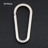 Multifunctional Titanium Alloy Key Rings Real EDC Tool  Male Creativity Gift