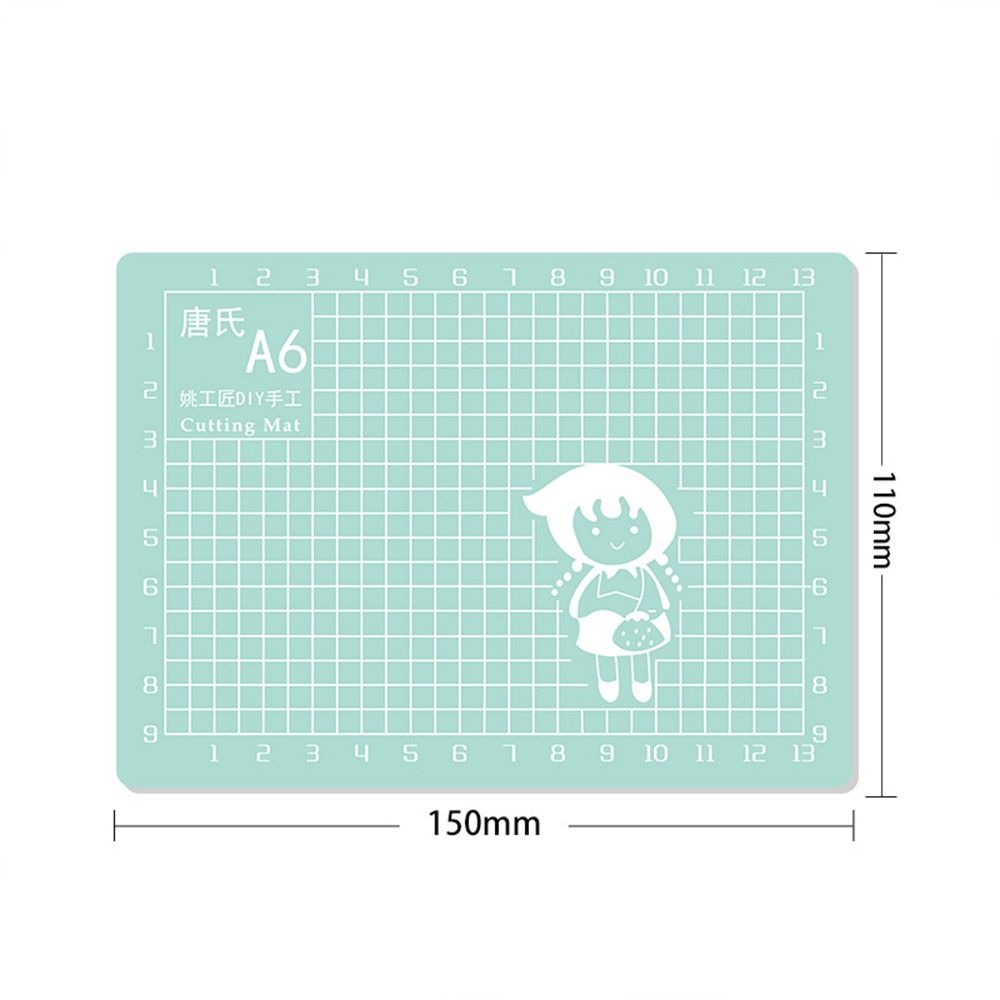 Sewing Repair Tools Engraving Board Paper Cutting Board A6 Gridded Cutting Mat Patchwork Mats