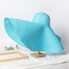 Cappello da Sole Oversize a Tesa Larga 70cm da Viaggio Grande Protezione UV Paglia da Spiaggia Cappelli Estivi da Donna Floppy Pieghevole