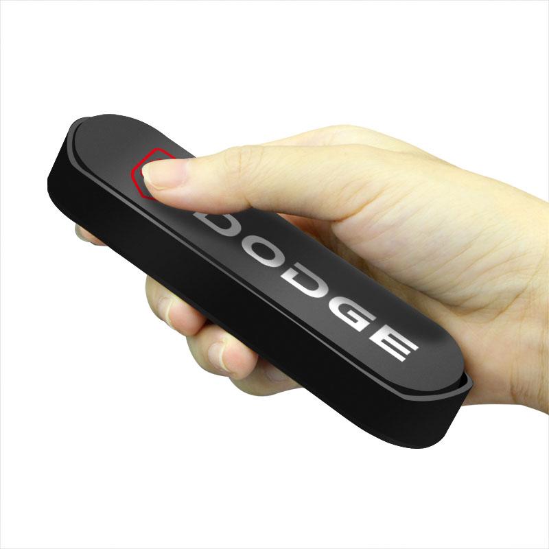 1Pcs Car Temporary Parking Card Plate Badge Car Styling for Dodge Caliber Ram 1500 Stratus Dart Caravan Charger Grand Caravan Journey