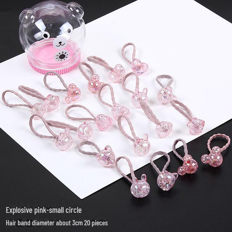 

Резинка для волос с героями мультфильмов для детей - милая, нежная на волосах, резинка в корейском стиле