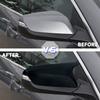 For Chevrolet Malibu XL 2016- Car Rearview Side Mirror Cover Wing Cap Sticker Exterior Door Rear View Case Trim Carbon Fiber