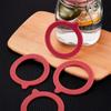 10Pcs Glass Jar Gaskets Replacement Silicone Seals Airtight Gasket Sealing Rings for Jar Lids for Preserving Jars
