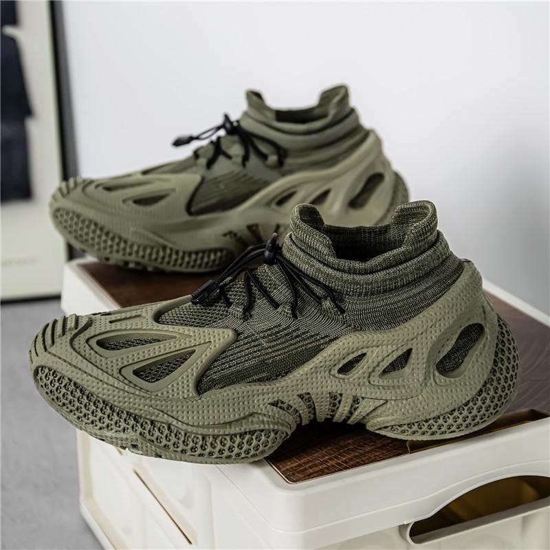 

Men s Casual Sports Shoes Anti-slip Fashionable and Comfortable Designer Men s Hiking Shoes Breathable Mesh Loafers Zapatillas 39