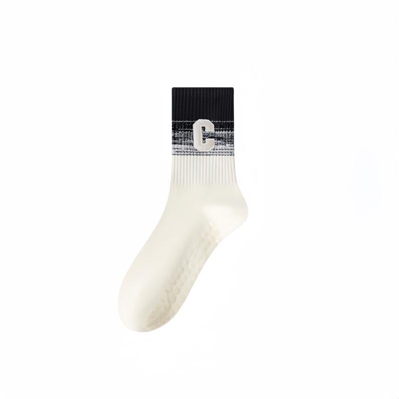 Long Socks, Women's Mid-calf Socks, Anti-odor Pure Cotton Running Long Calf Socks, Spring and Autumn Colorful Women's Socks, Women's Sports Socks