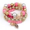Fashion Creative 4 in 1 Multiple Layer Bracelet Women Elegant All-match Hand Chain