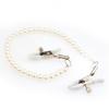 Adult Products New Pearl Chain Nipple Clamp. Sex Climax Yin Clip. Alternative Sex Toys Straight Hair