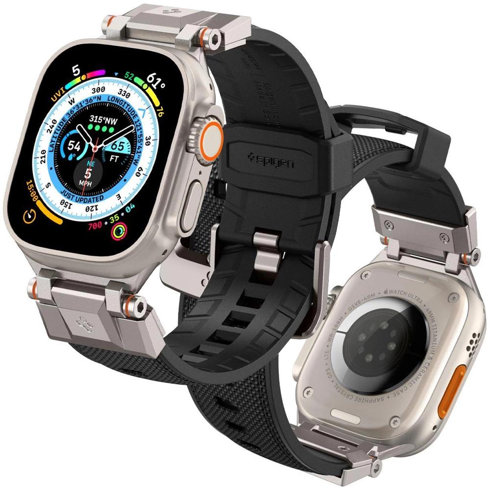 Spigen Durapro Armor Apple Watch 6 / 7 / 8 / 9 / 10 / Se / Ultra 1 / 2 (44 / 45 / 46 / 49 Mm) Negro