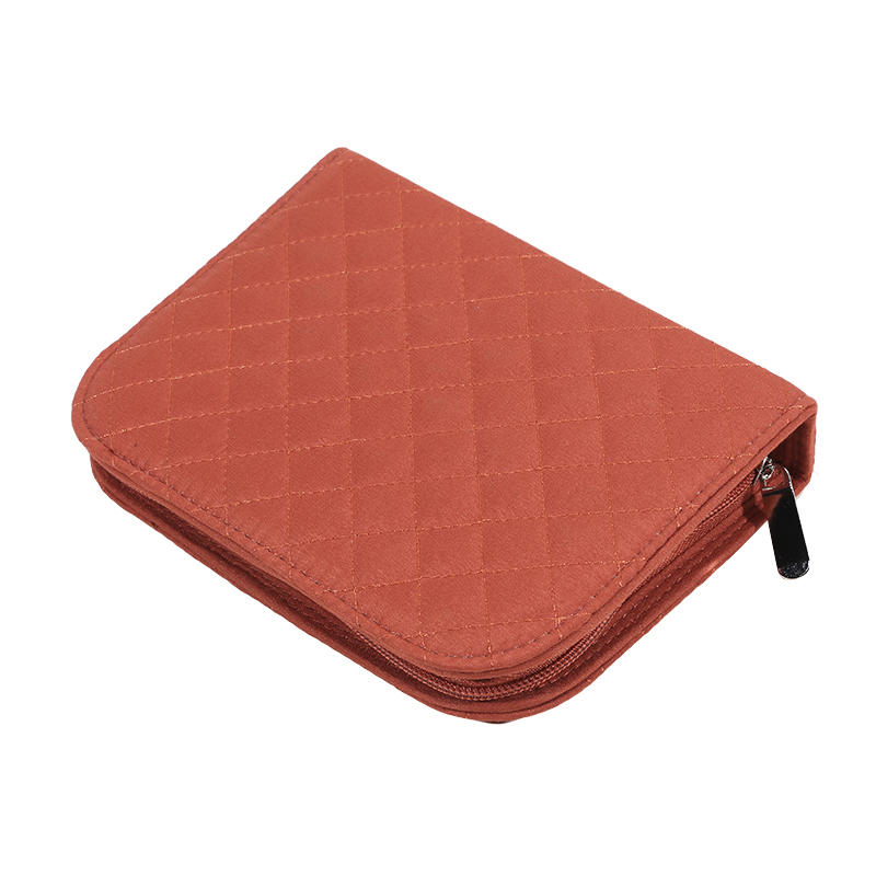 

Portable Knitting Crochet Case Organizer with Multiple Pockets Zipper Bag Needles Hooks Yarn DIY Project Travel Storage Pouch