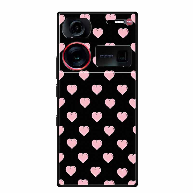 3D Emboss Case For ZTE Nubia Z60 Ultra Phone Case Flowers Soft Silicone Coque For Nubia Z60 Ultra Back Cover Cases Z 60 Z60Ultra