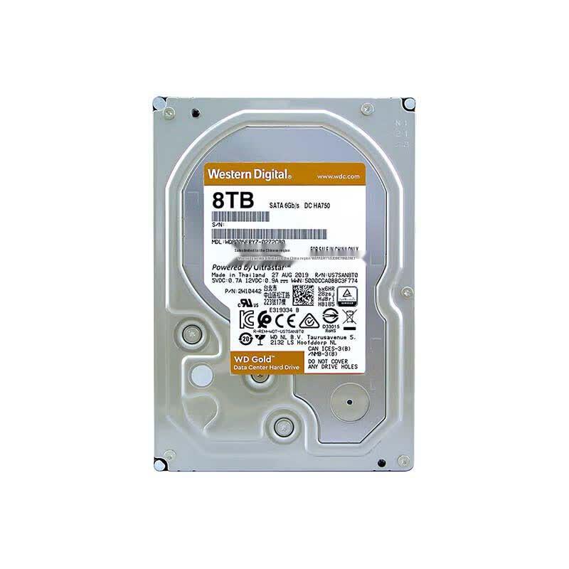 WD Gold 8TB Enterprise SATA Hard Drive