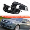 Fog Light Cover Grille For Vauxhall/Opel Vectra C 2002-2008 Fog Light Cover With Holes Car Accessories 13182921 13205877
