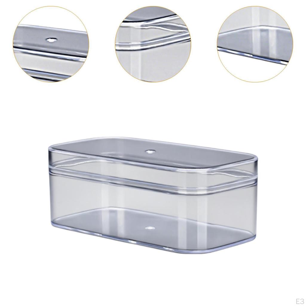 12 Stück Transparente Süßigkeitenverpackungsbox Keksbehälter Stilvolle Stabile Behälter mit Deckeln