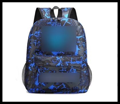 Backpack, Various Styles, Cartoon Heat Transfer, Digital Printing, Backpack, Large-Capacity Student Schoolbag