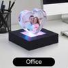 Jewelry Display and Home Atmospheres LED Touch Control Crystals Lamp Base with Adjustable Light and Portable Designs