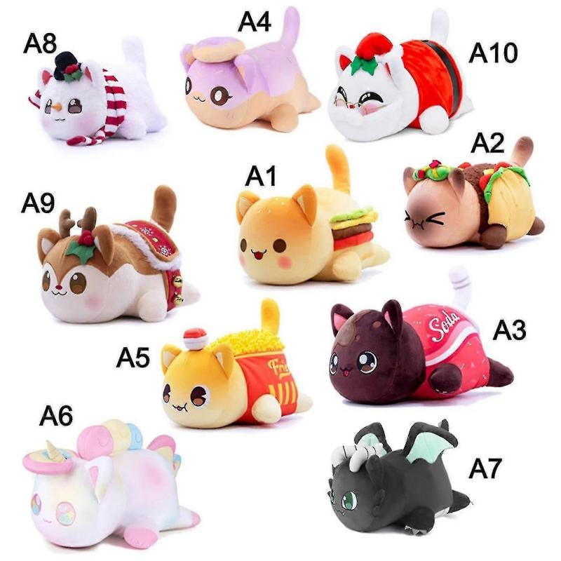 Aphmau Mňau Mňau Plyš Aphmau Plyšová Hračka Panenka Dárek Pro Děti 25cm